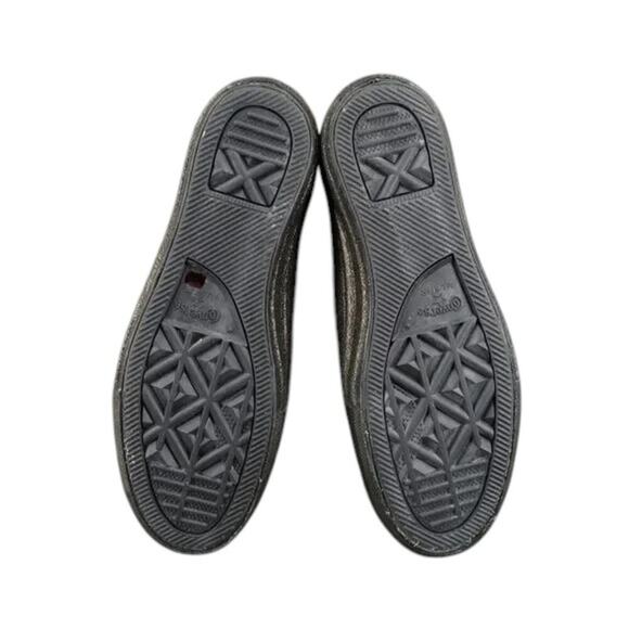 Converse Shoes Womens 6 Sneakers All Star Ox Leather Metallic High Line Shroud - Picture 4 of 16